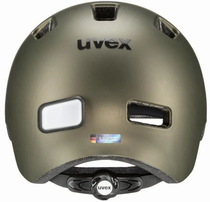 Uvex City 4 Helm green smoke matt