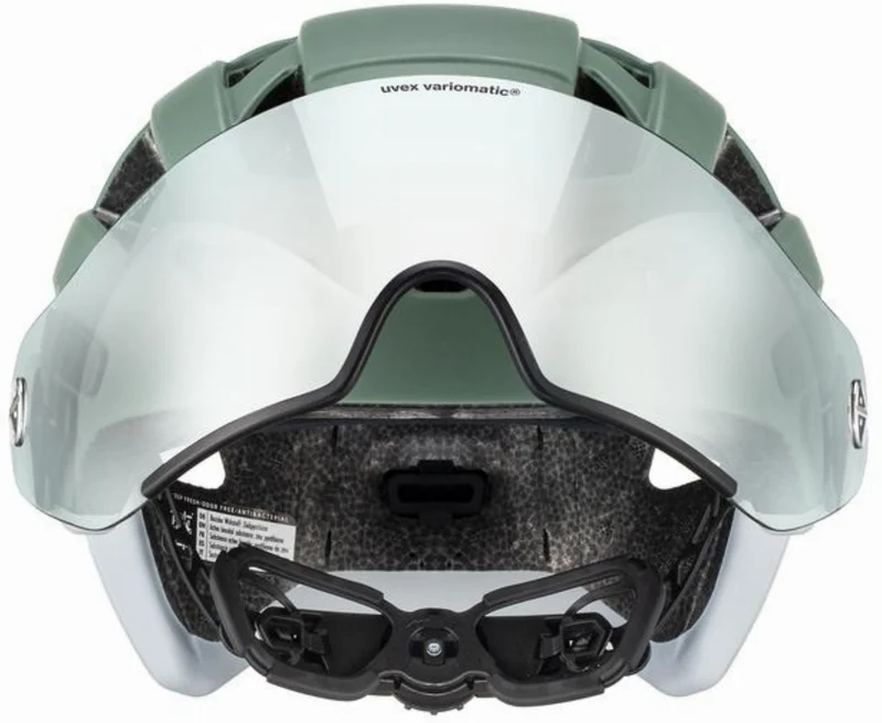 Uvex Finale Visor V Helm moss green-cloud matt