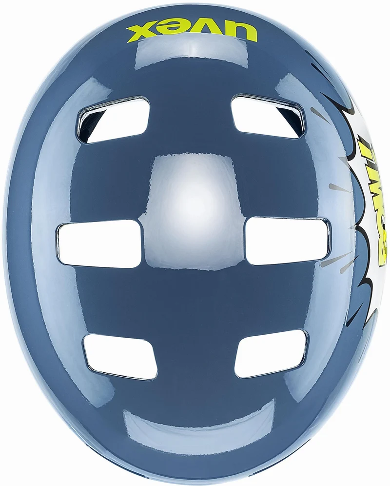 Uvex Kid 3 Kinder-Helm stone blue pow