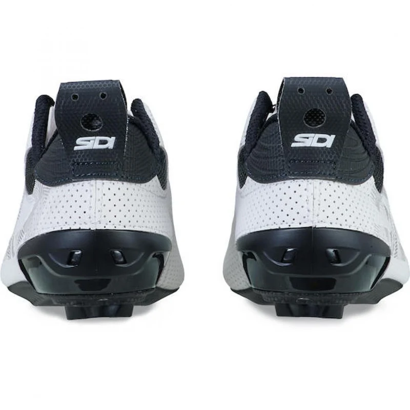 Sidi ROAD Tri-Sixty white 46.5 Weiß - Triathlon-Rennradschuh mit maximaler Kraftübertragung