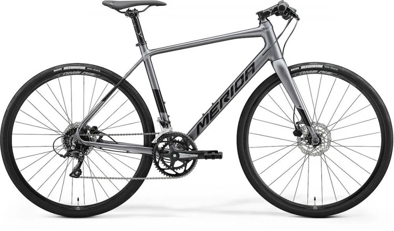 Merida SPEEDER 200 HP4 silber/schwarz L (56) Silber/Schwarz - sportives Fitness-Bike für Alltag & Training