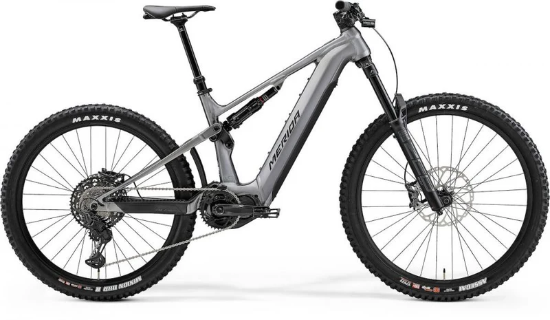Merida eONE-SIXTY 875 IV1 gunmetal/schwarz XS (40.5) - modernes E-MTB für anspruchsvolle Trails