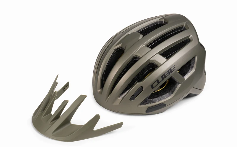 Cube Offpath TM MTB-Helm reed green
