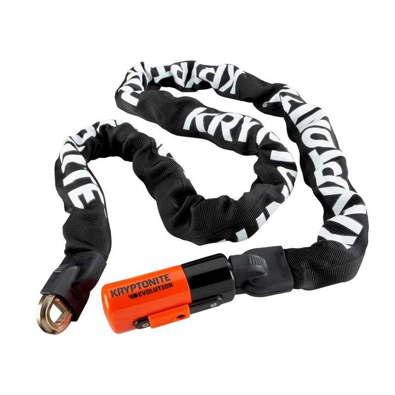 Kryptonite Kettenschloss Evolution Series 4 1016 10mmx160cm Integriert Schwarz