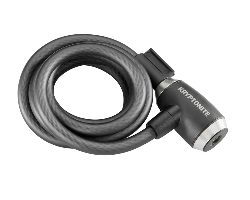 Kryptonite Kabelschloss Kryptoflex 1218 12mmx180cm Halter Schwarz