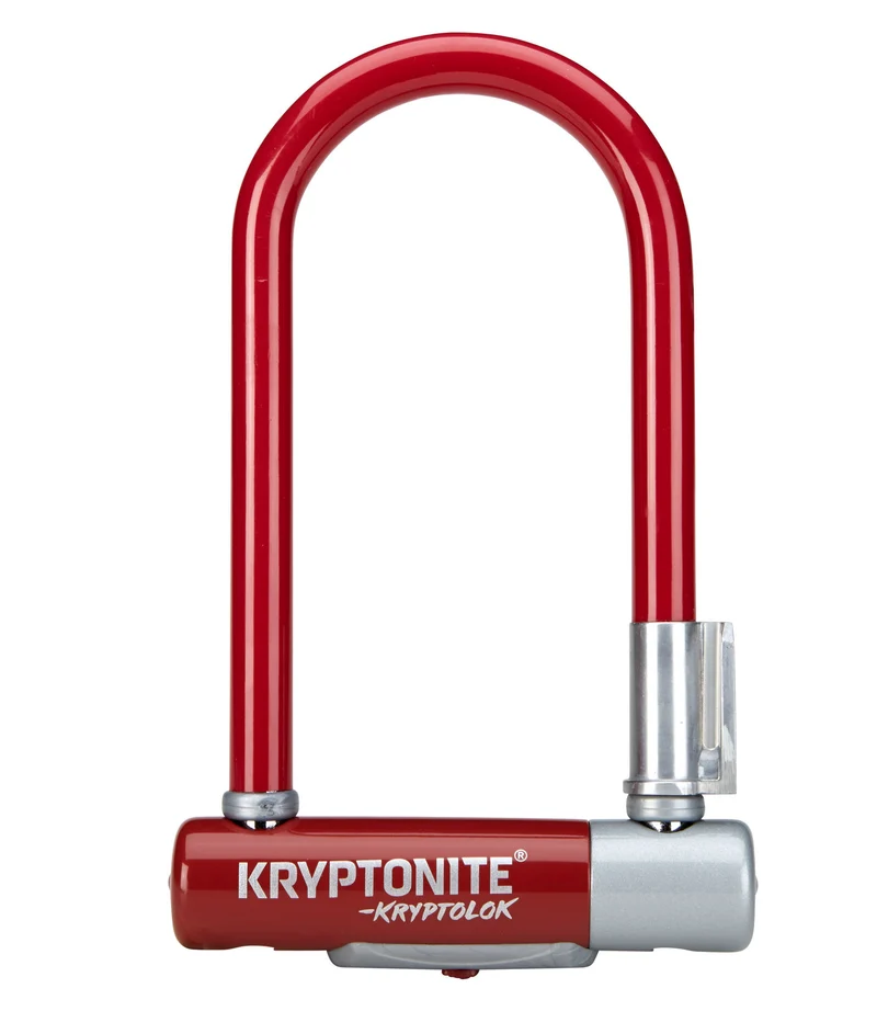 Kryptonite U-Lock Kryptolok 2 Mini 7 Halter Rot
