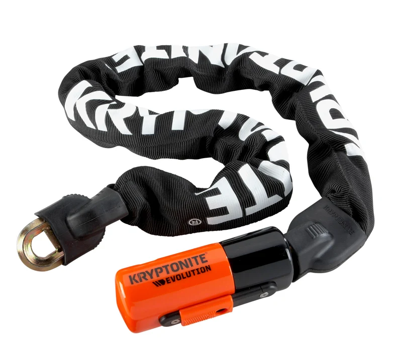 Kryptonite Kettenschloss Evolution Series 4 1090 10mmx90cm Integriert Schwarz