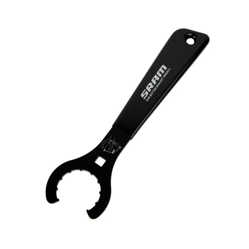 Tretlagerachse Schlüssel Sram DUB BSA Schwarz
