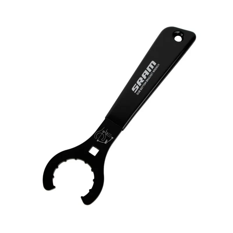 Tretlagerachse Schlüssel Sram DUB BSA Schwarz