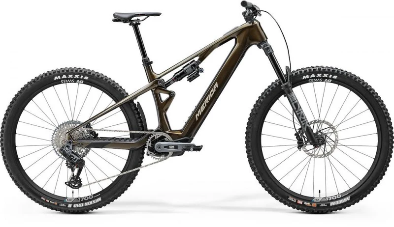 Merida eONE-SIXTY SL 8000 I1 guarded XL Gold - leistungsstarkes E-MTB der aktuellen Generation