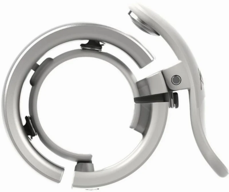 Knog Oi Prima Fahrradklingel primer grey