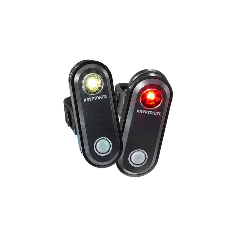 Kryptonite Scheinwerfer Set Avenue F-65 & R-30 Usb 1 Led Schwarz