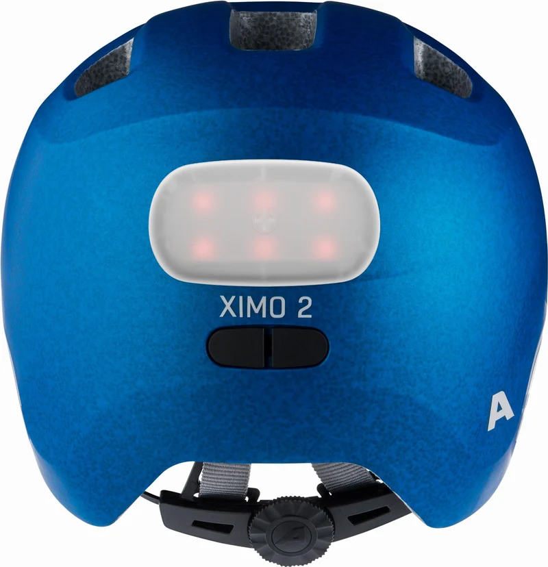 Alpina Ximo 2 Flash Kinder-Helm blue matt