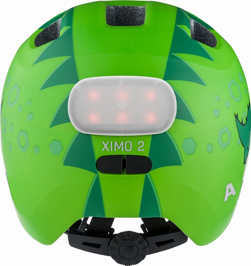 Alpina Ximo 2 Flash Kinder-Helm green dino matt