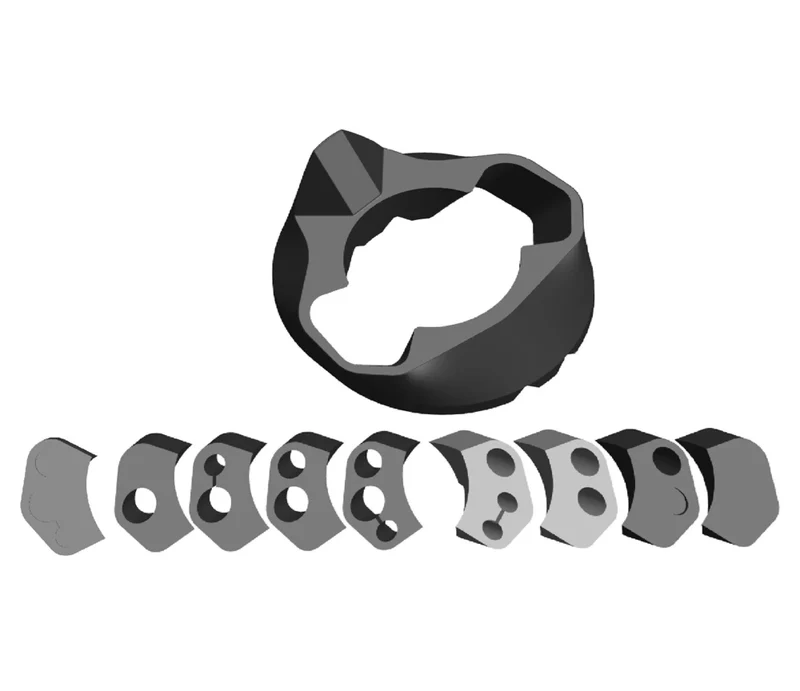 Sammler Orbea Sic Spb HS02-05 Regular Stack/Gummis Schwarz