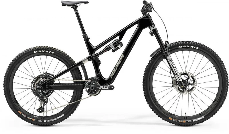 Merida ONE-SIXTY 10K HP1 S (16) Schwarz/Silber - High-Performance Enduro MTB aktuelle Generation