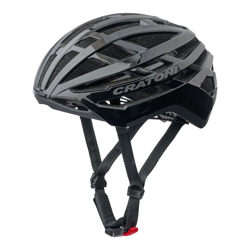 Cratoni C-Vento Rennrad-Helm black glossy-matt
