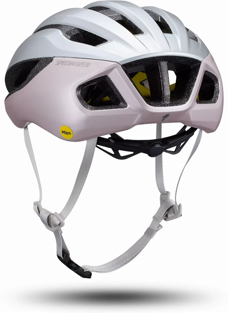 Specialized Loma Mips Rennrad-Helm silver dust/champagne