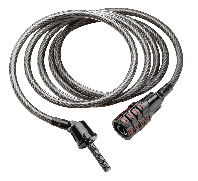 Kryptonite Kabelschloss Keeper 512 5mmx120cm Combo Schwarz