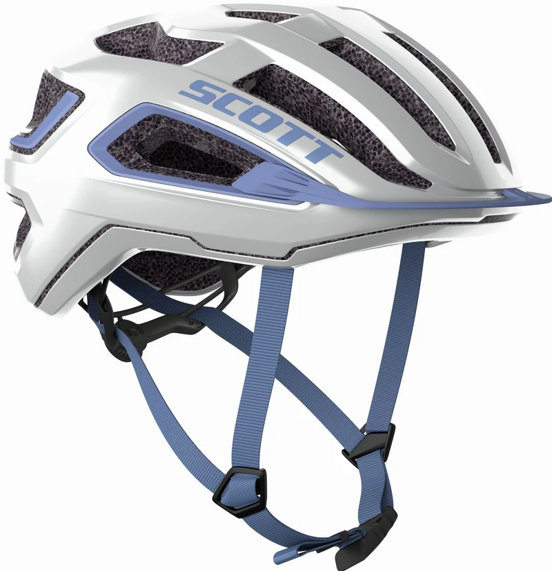 Scott Arx Rennrad-Helm white/dream blue
