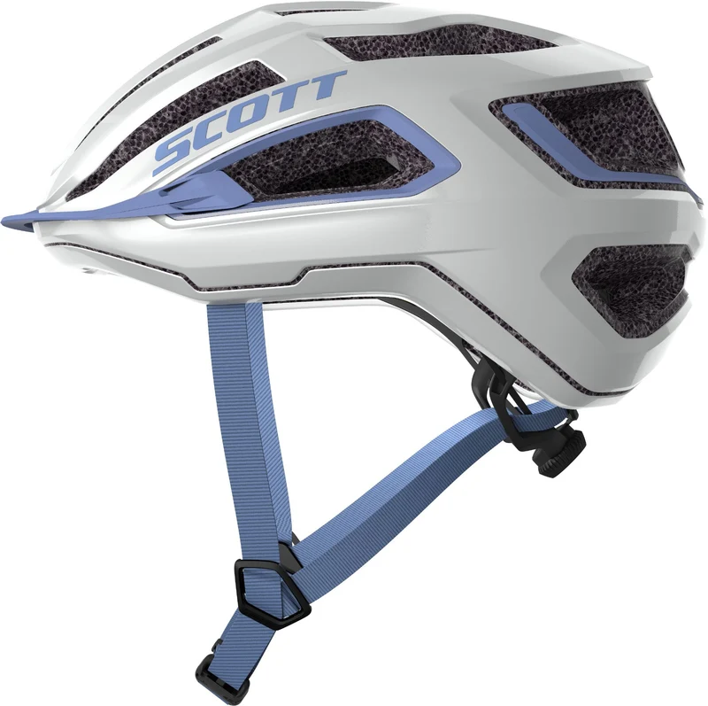 Scott Arx Rennrad-Helm white/dream blue