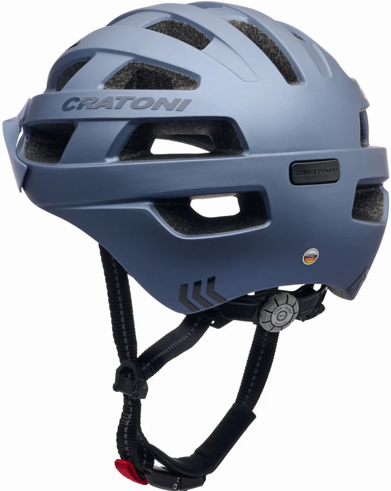 Cratoni Velo-X Helm metallicblue matt