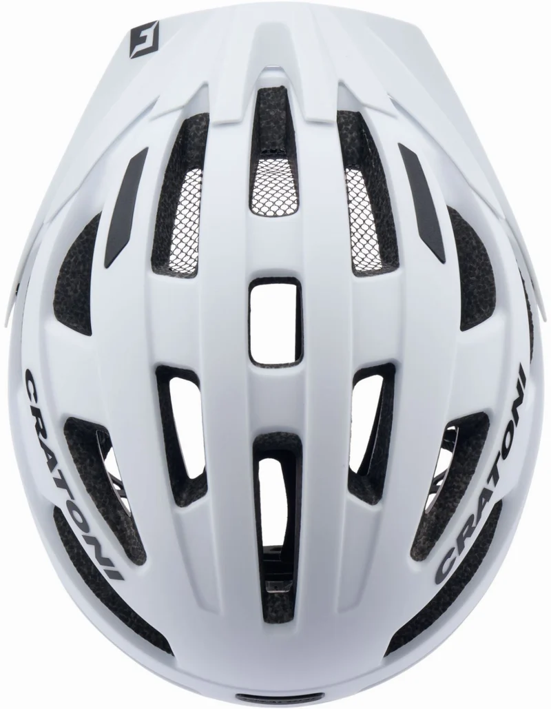 Cratoni Velo-X Helm white matt