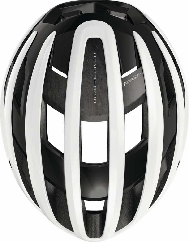 Abus AirBreaker 2.0 Rennrad-Helm shiny white