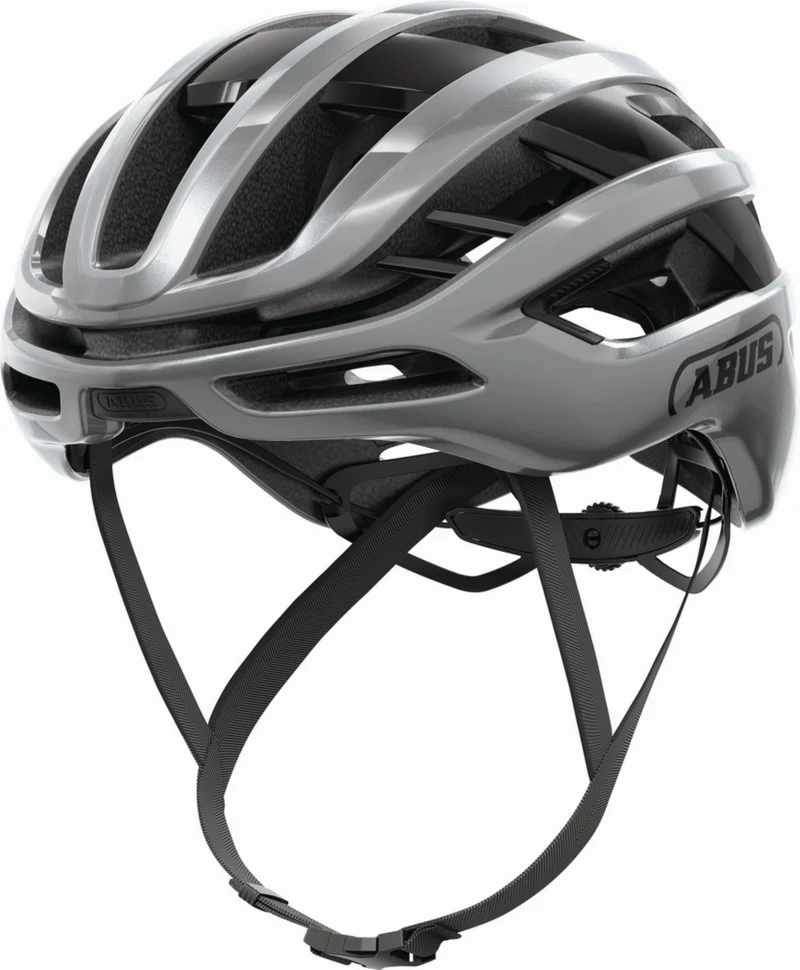 Abus AirBreaker 2.0 Rennrad-Helm graphite silver