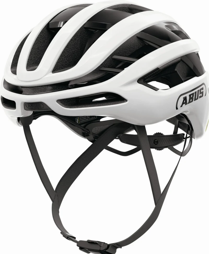 Abus AirBreaker 2.0 Mips Rennrad-Helm shiny white