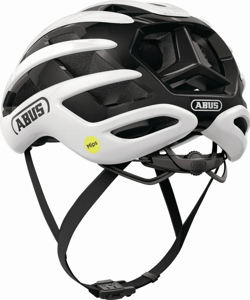Abus AirBreaker 2.0 Mips Rennrad-Helm shiny white