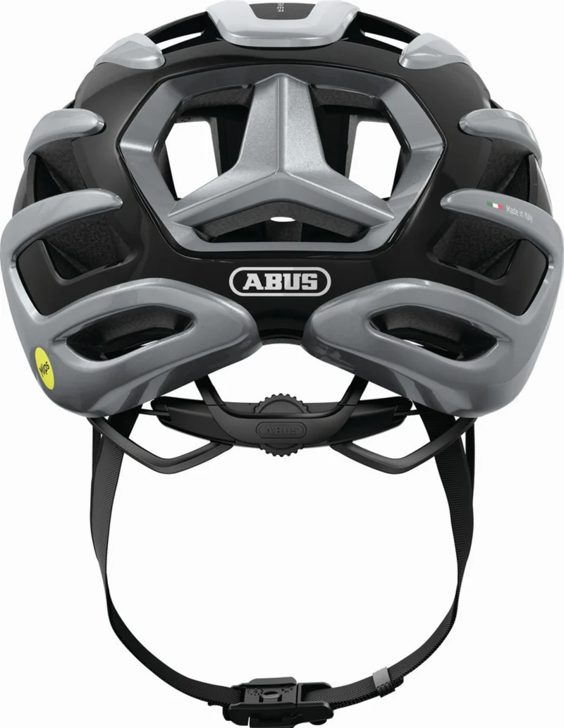 Abus AirBreaker 2.0 Mips Rennrad-Helm graphite silver