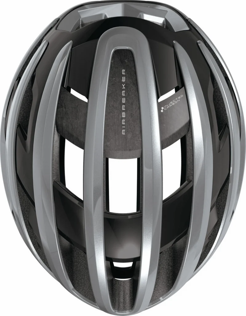 Abus AirBreaker 2.0 Mips Rennrad-Helm graphite silver