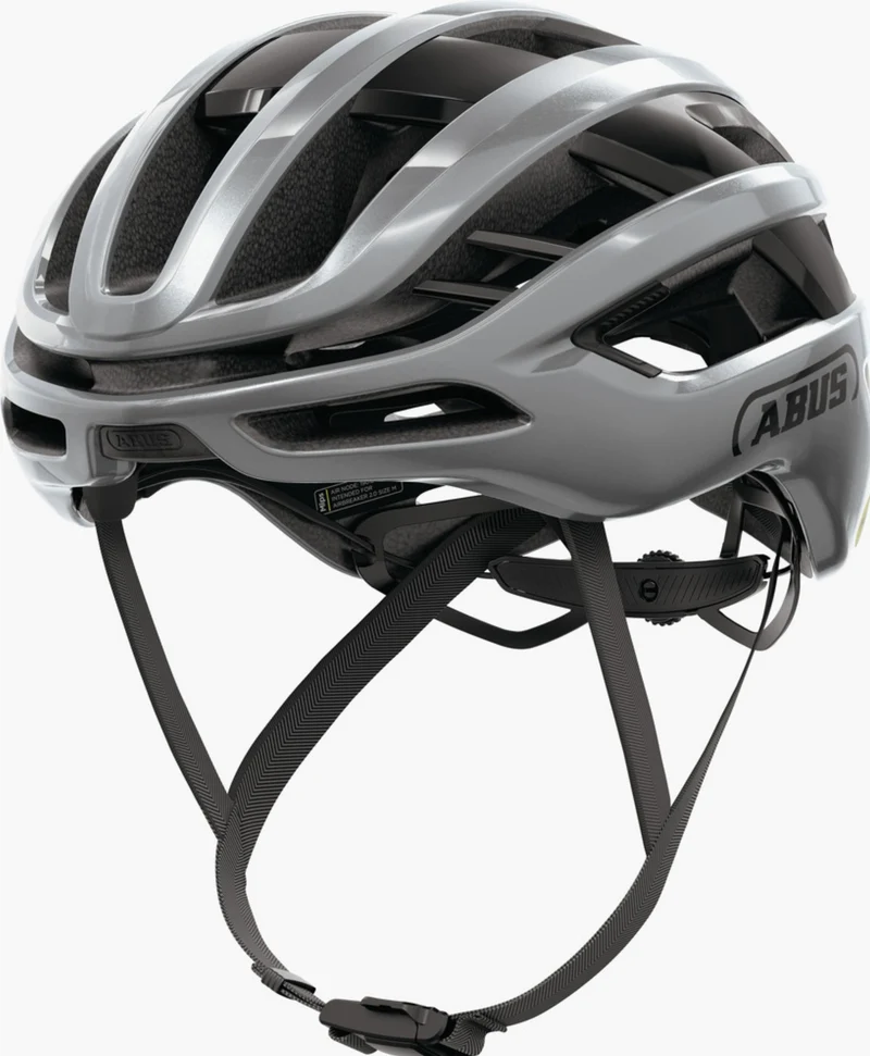 Abus AirBreaker 2.0 Mips Rennrad-Helm graphite silver