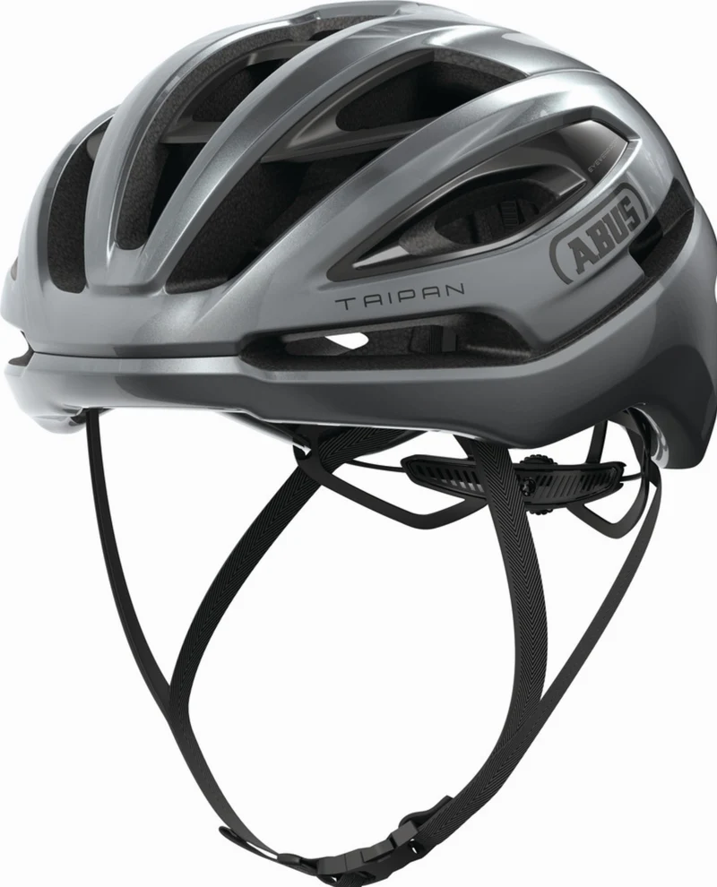 Abus Taipan Rennrad-Helm graphite silver