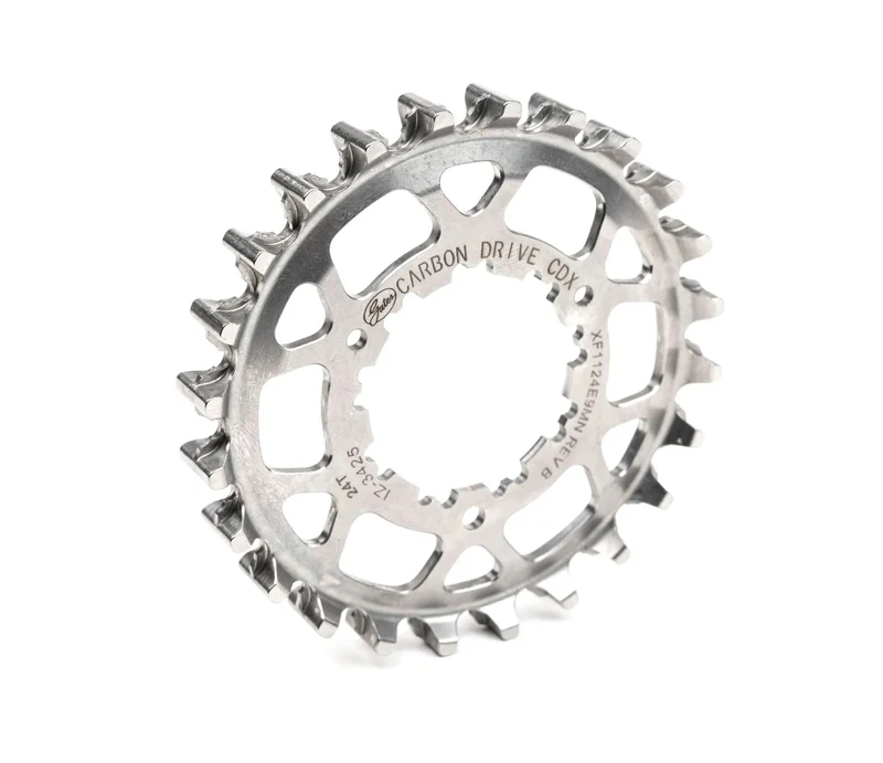 Orbea CDX Gates Carbon Drive Ritzel 24t Grau