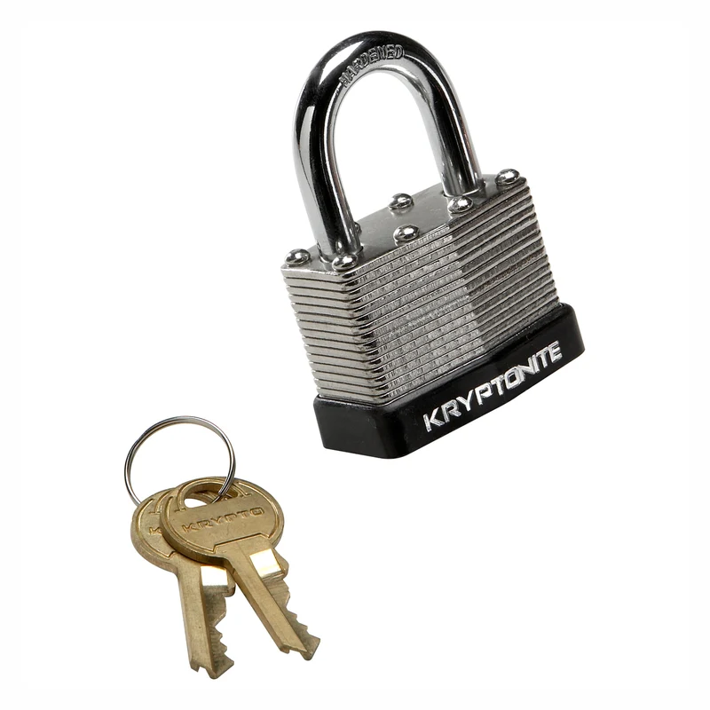 Kryptonite Laminatschloss 44mm Schwarz