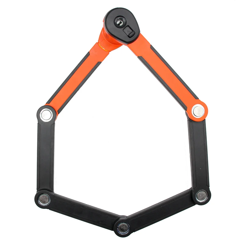 Kryptonite Klappschloss Evolution 790 6mmx90cm Orange/Schwarz