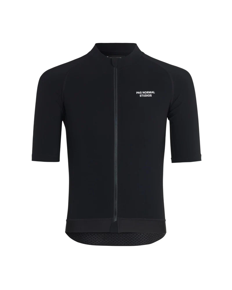 Pas Normal Studios Essential Kurzarm Trikot Herren Schwarz