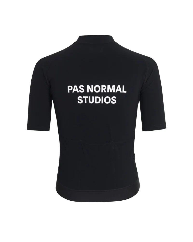 Pas Normal Studios Essential Kurzarm Trikot Herren Schwarz