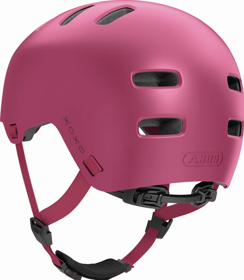 Abus Xoxo Helm mono red