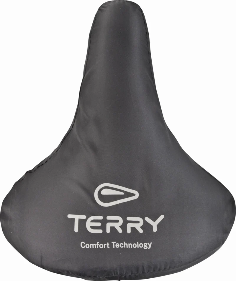 Terry Regenhülle für City- und Touringsättel black