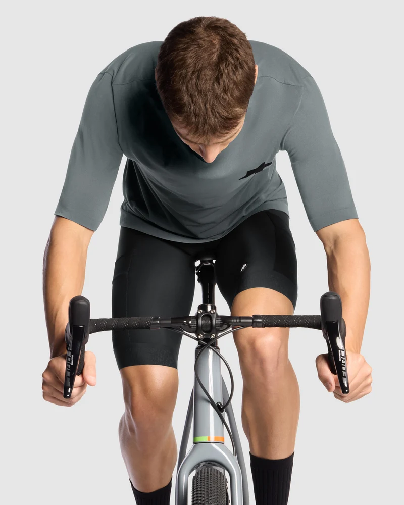 Assos Taktik Technik T-Shirt T5 Fanatiker Silber