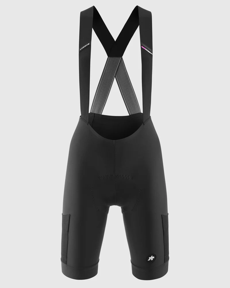 Assos Taktik Kieskäfer Damen Kies Lätzchen Shorts T5 Schwarz Serie