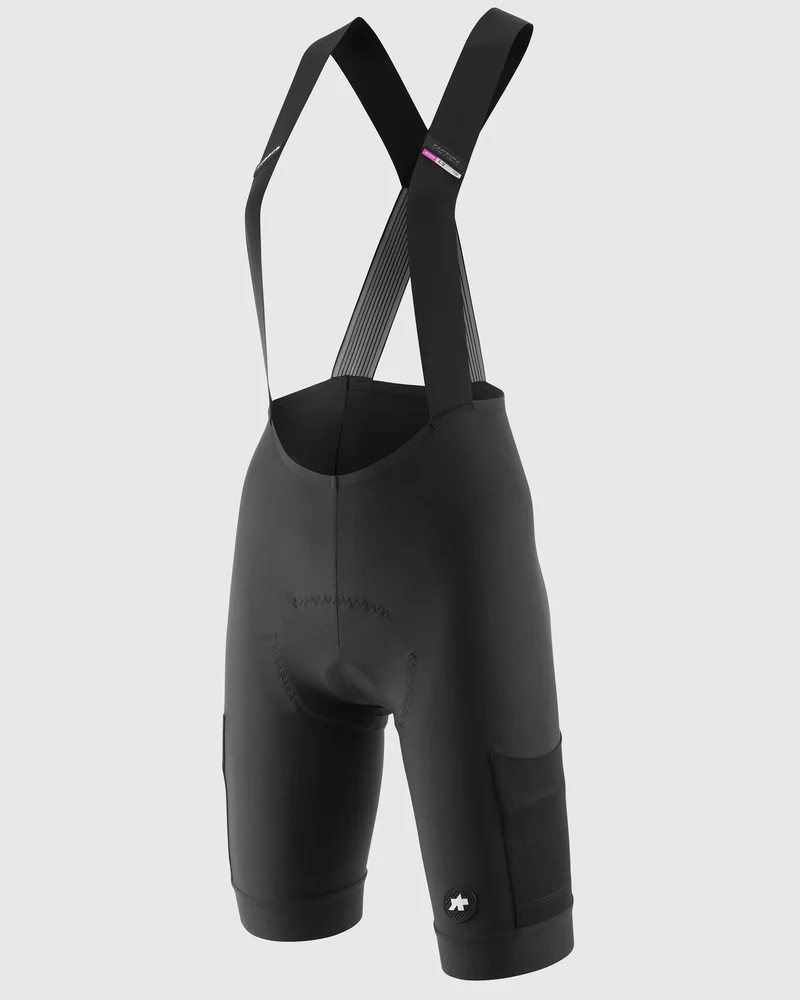 Assos Taktik Kieskäfer Damen Kies Lätzchen Shorts T5 Schwarz Serie