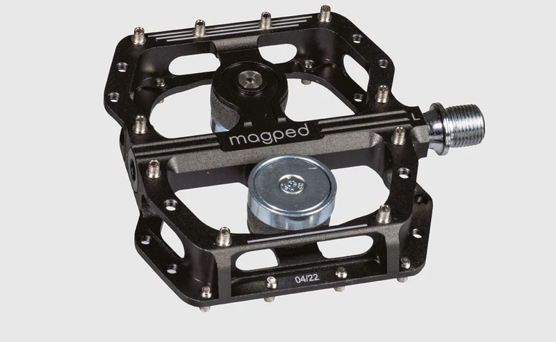 magped Enduro2 Magnetpedale 1 Paar 108 mm x 100 mm x 16 mm schwarz