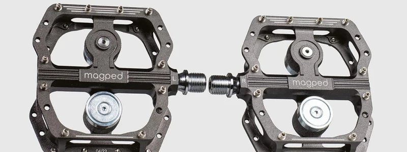 magped Enduro2 Magnetpedale 1 Paar 108 mm x 100 mm x 16 mm schwarz