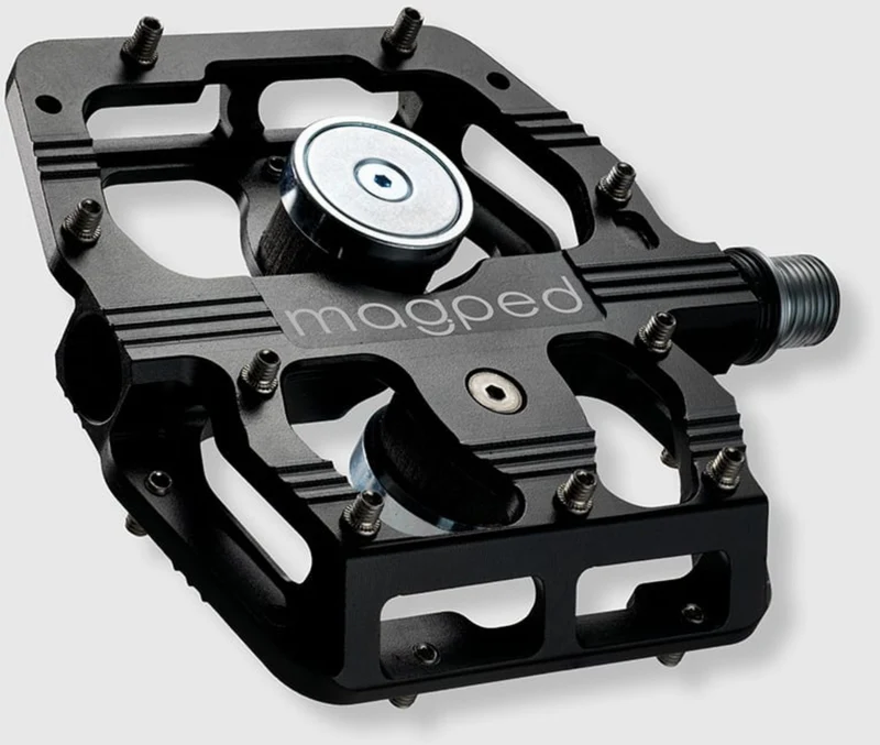 magped Gravity Magnetpedale 1 Paar 112 mm x 110 mm x 17 mm schwarz