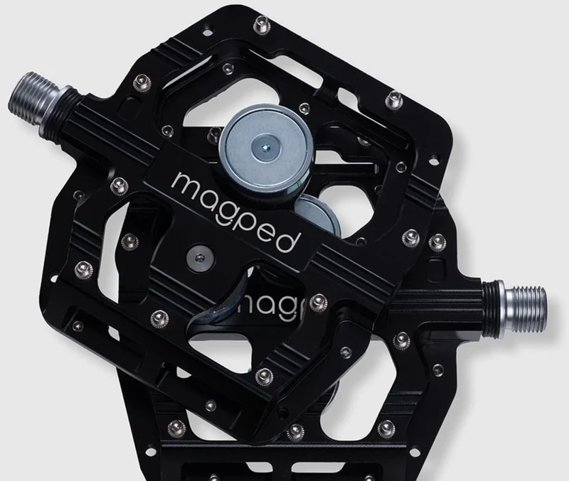 magped Gravity Magnetpedale 1 Paar 112 mm x 110 mm x 17 mm schwarz