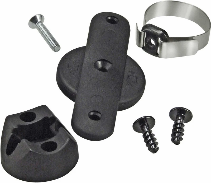 KLICKfix Bottlefix Flaschenhalter-Adapter schwarz